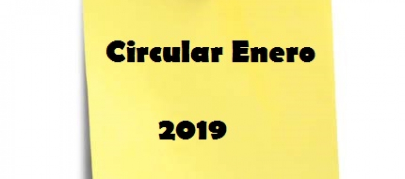 CIRCULAR ENERO 2019